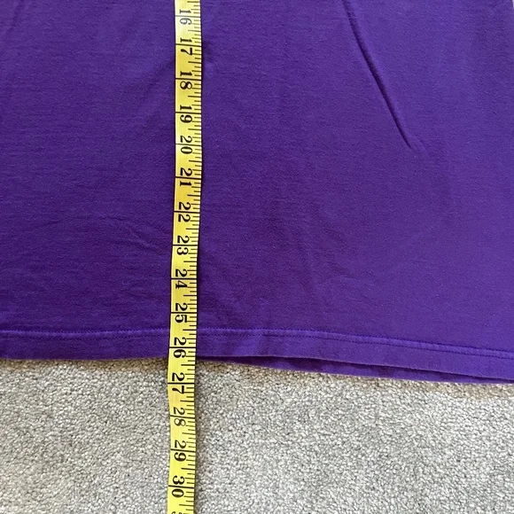 *** FINAL PRICE DROP *** Mens Nike BEAST T Shirt, "grape" purple, XL, like new - Picture 4 of 4